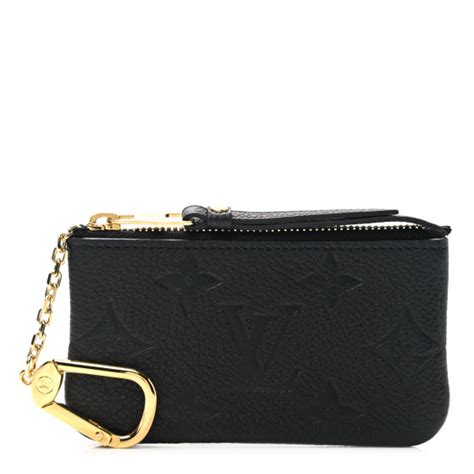 louis vuitton black key pouch|louis vuitton empreinte key pouch.